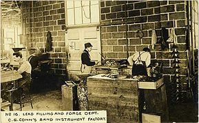 Lead filling and forge department