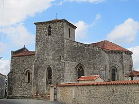 The church of Saint-Loup, in Puy-de-Serre