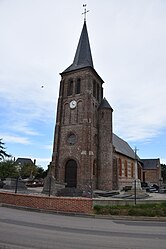 The church in Saint-Honoré