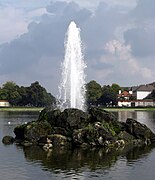 Fountain at Nymphenburg Palace.