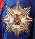 The star of a Knight or Dame Grand Cross of the Royal Victorian Order