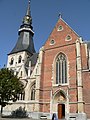 Westturm und Querschiff der Sint-Quintinus-Kathedrale