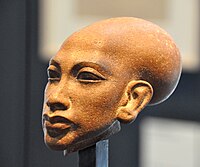 Head of a daughter of Akhenaten. 18th Dynasty, c. 1345 BC. State Museum of Egyptian Art, Munich