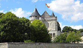 The Château de la Motte, in Usseau