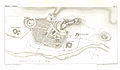 Essenwein Baudenkmale der Stadt Friesach Tafel V . Plan of defences and town layout.