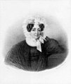 Maria Anna Lager, Adam's wife (portrait made by Julius Ludwig Sebbers between 1826 and 1837)