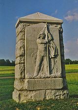 4th Michigan Infantry Monument (1889), Gettysburg Battlefield, Gettysburg, Pennsylvania