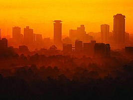 Nairobi at sunrise