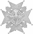 Breast star from the Bourbon Restoration