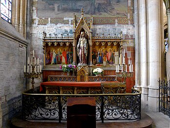 Altar in the Chapel of Saint Clotilde