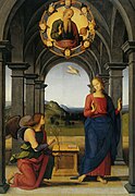 Pietro Perugino, Annunciation, 1489