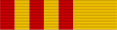 Police Endeavor Medal (1st Class), 1946 Ribbon Bar - Imperial Iran