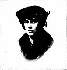 A photograph of Ruth Savord from her passport application