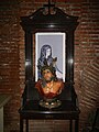 Mater Dolorosa and bust of crown of thorns (Santa Monica Parish Church, Philippines)