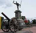 Monument to Juan Santamaria, who was born in Alajuela, popular hero of the Filibuster War