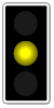 705 Lichtsignalanlage schaltet von Gelb zurück auf Rot: Halt wird verlangt
