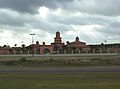 Texas Travel Information Center located near Laredo along I-35, 18 miles (29 km) from the United States-Mexico border.