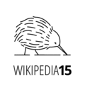 Wikipedia15 animated mark