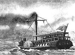 Elizaveta, The first Russian steamship, 1815