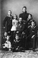 Wilhelm II. mit seiner Familie, 1896