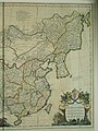 The eastern half of D'Anville's 1734 map of China, Chinese Tartary, and Tibet, displaying "Pe-tche-li" (North Zhili) after its southern counterpart became known as "Kiang-nan" (Jiangnan)