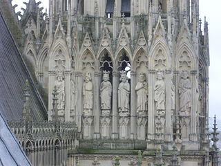 Detail of the north tower