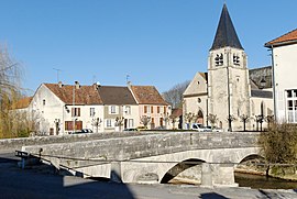The centre of Condé-en-Brie