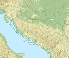 Una (Sava) is located in Dinaric Alps
