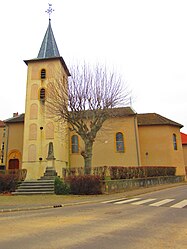 The church in Cuvry