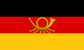 Dienstflagge der Deutschen Post von 1955–1973