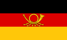Dienstflagge der Deutschen Post (1955–1973)