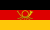 Postflagge der Deutschen Post der DDR