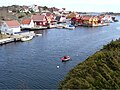 Ferienhäuser auf Flekkerøya