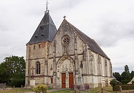 The church in Saint-Symphorien-des-Bruyères