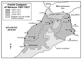 The French conquest of Morocco, c. 1907–1927[2]