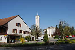 The Catholic church in Fulenbach village