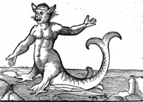 Sea-monster (monstum marinum), from Gesner's (1558) Historiae animalium