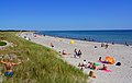 All the Danish coasts in the Kattegat are sandy or gravel beaches with no exposed bedrock.