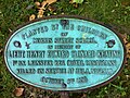 Clonard Keating – Nigeria, Plaque, Halifax Public Gardens, Nova Scotia