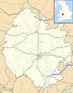 Brockhampton is located in Herefordshire