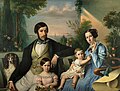 Pietro Stanislao Parisi with Family