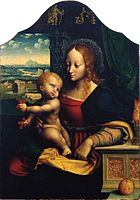 The Cherry Madonna by Joos van Cleve