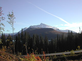 Luktinden (mountain) in autumn