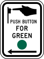 R10-4 Push button for green