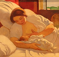 Maurice Denis, Motherhood in White.