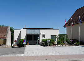 The town hall in Mollkirch