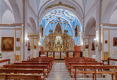 Interior of the church of the Mercy