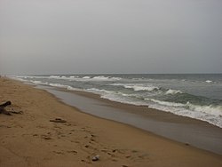 Coastline at Injambakkam