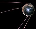 Image 7In 1957, the Soviet Union launches to space Sputnik 1, the first artificial satellite (from 1950s)