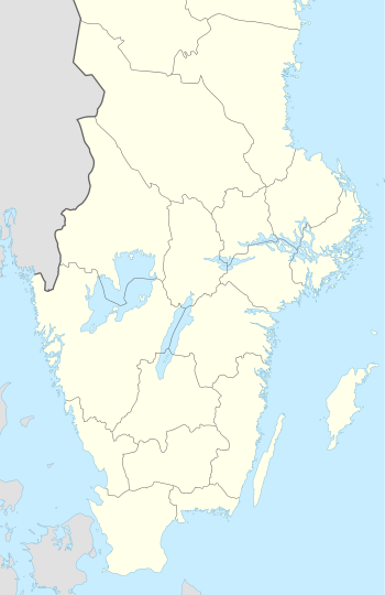 2015 Allsvenskan is located in Southern half of Sweden
